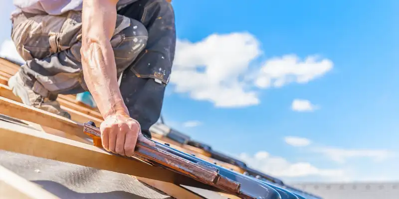 Toiture en rénovation